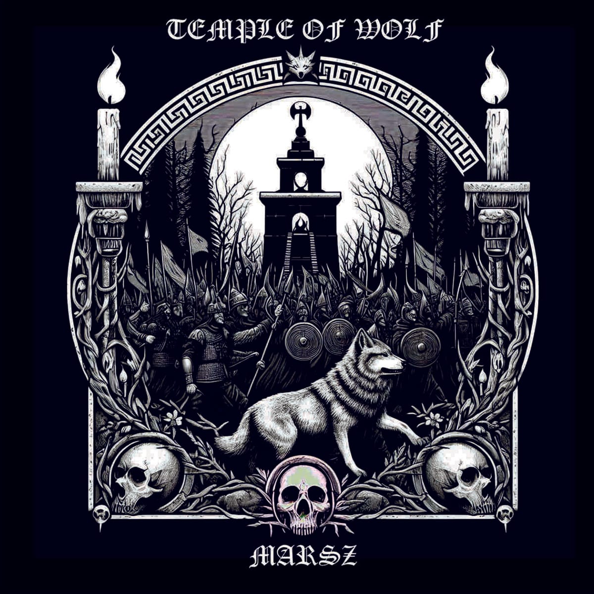 TEMPLE OF WOLF – Marsz CD