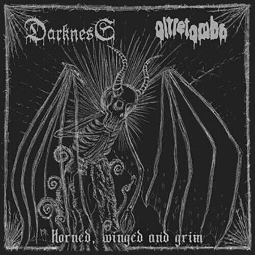 OLTRETOMBA / DARKNESS – Horned, Winged and Grim SPLIT-CD
