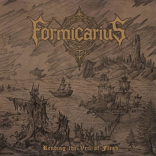 FORMICARIUS – Rending the Veil of Flesh 12″ LP (golden Vinyl)