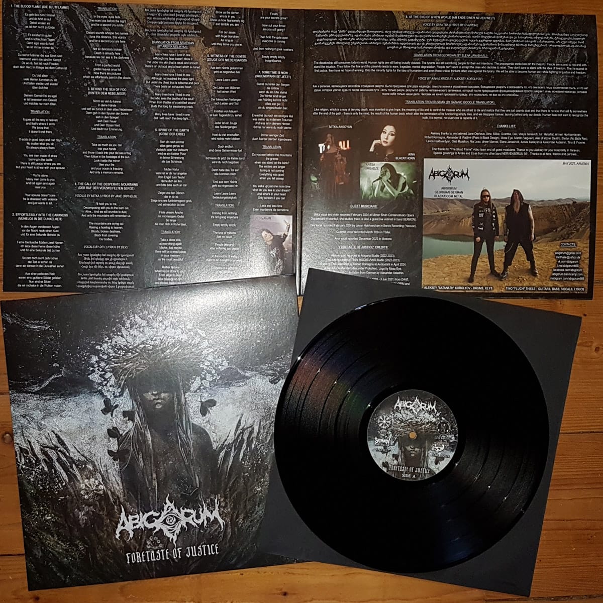 ABIGORUM – Foretaste of Justice 12″ GATEFOLD-LP (black Vinyl)